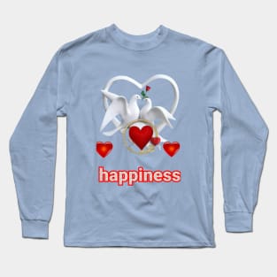 Peace and happiness Long Sleeve T-Shirt